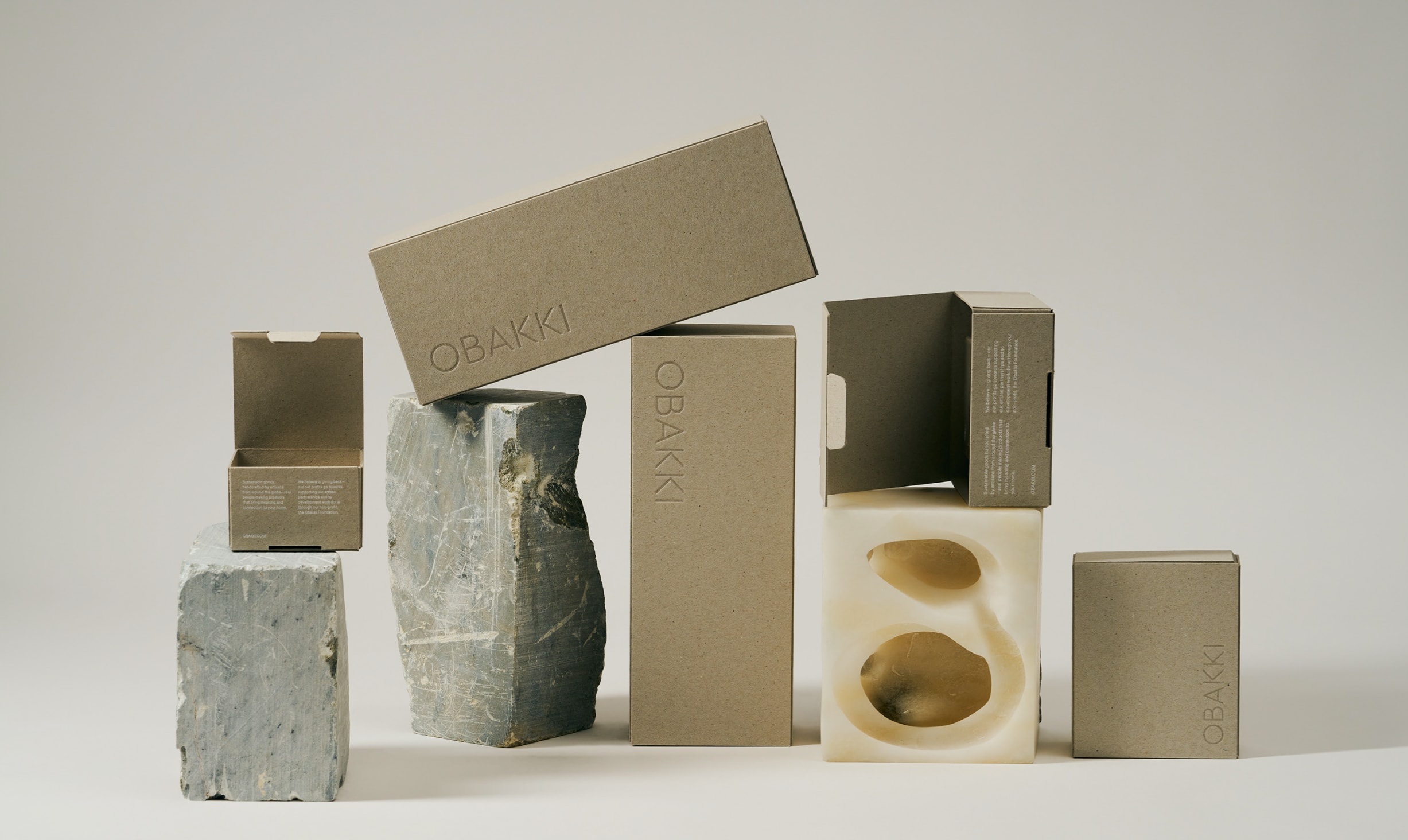 recycled cardboard packaging range