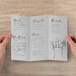 How to make a brochure