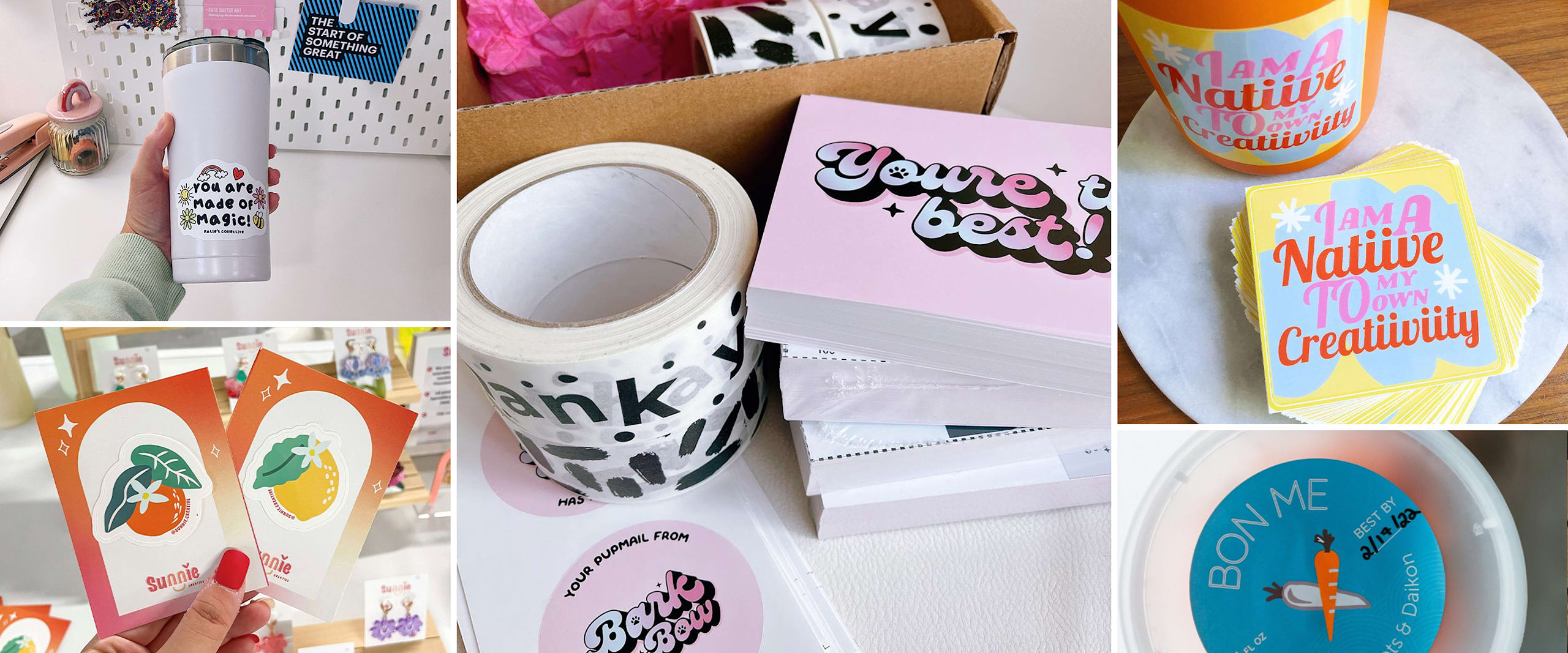 6 Ways to Use Stickers for Small Businesses | VistaPrint AU