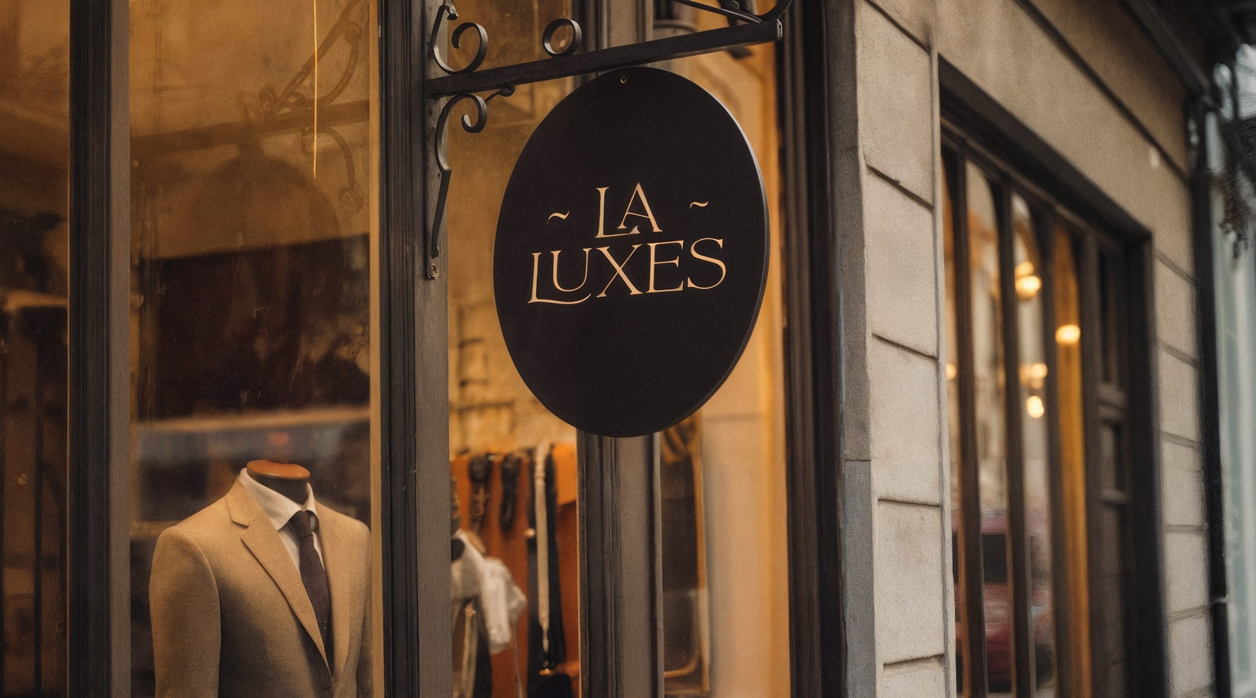 La Luxes font is a good font for signage