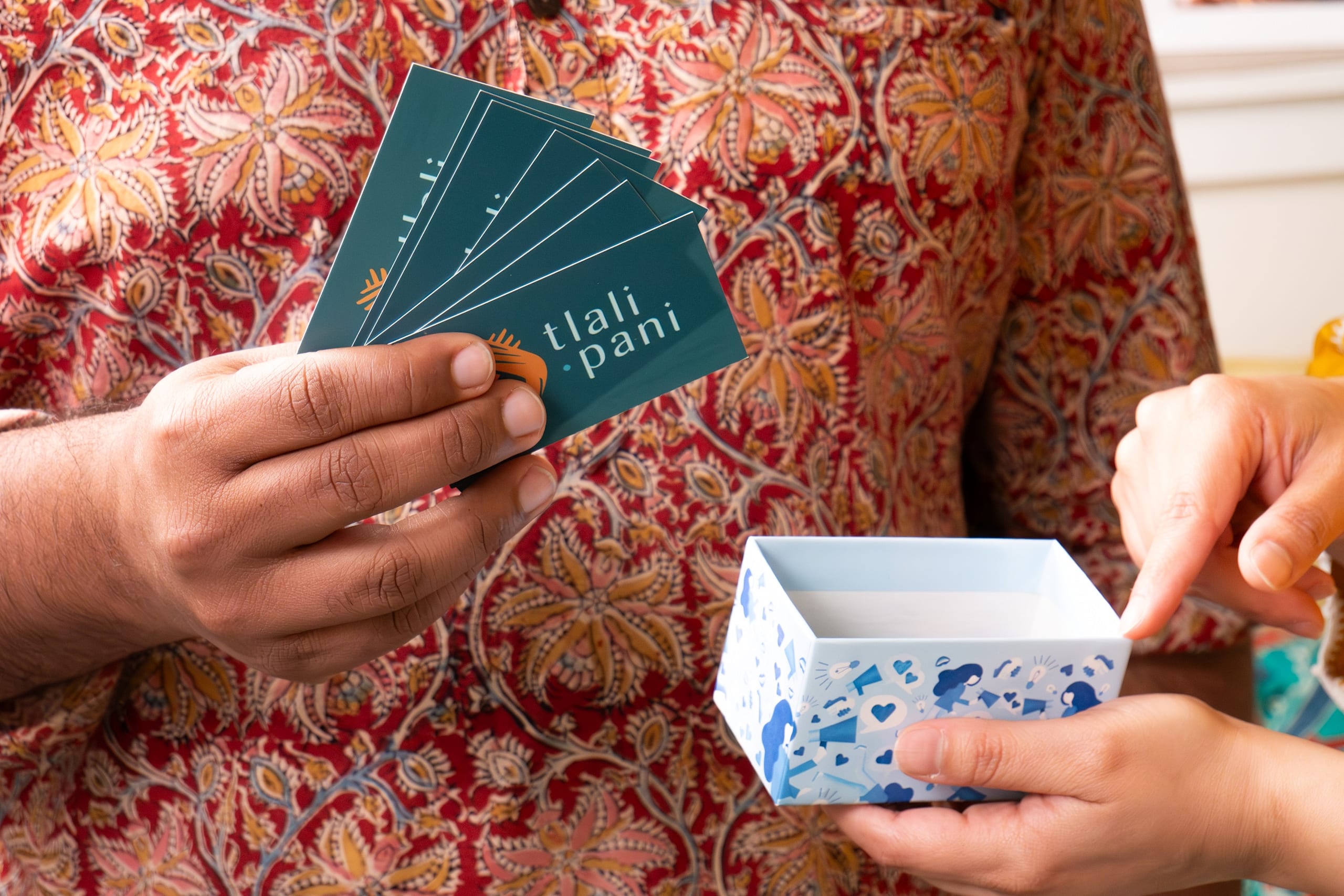 Business cards printed with VistaPrint