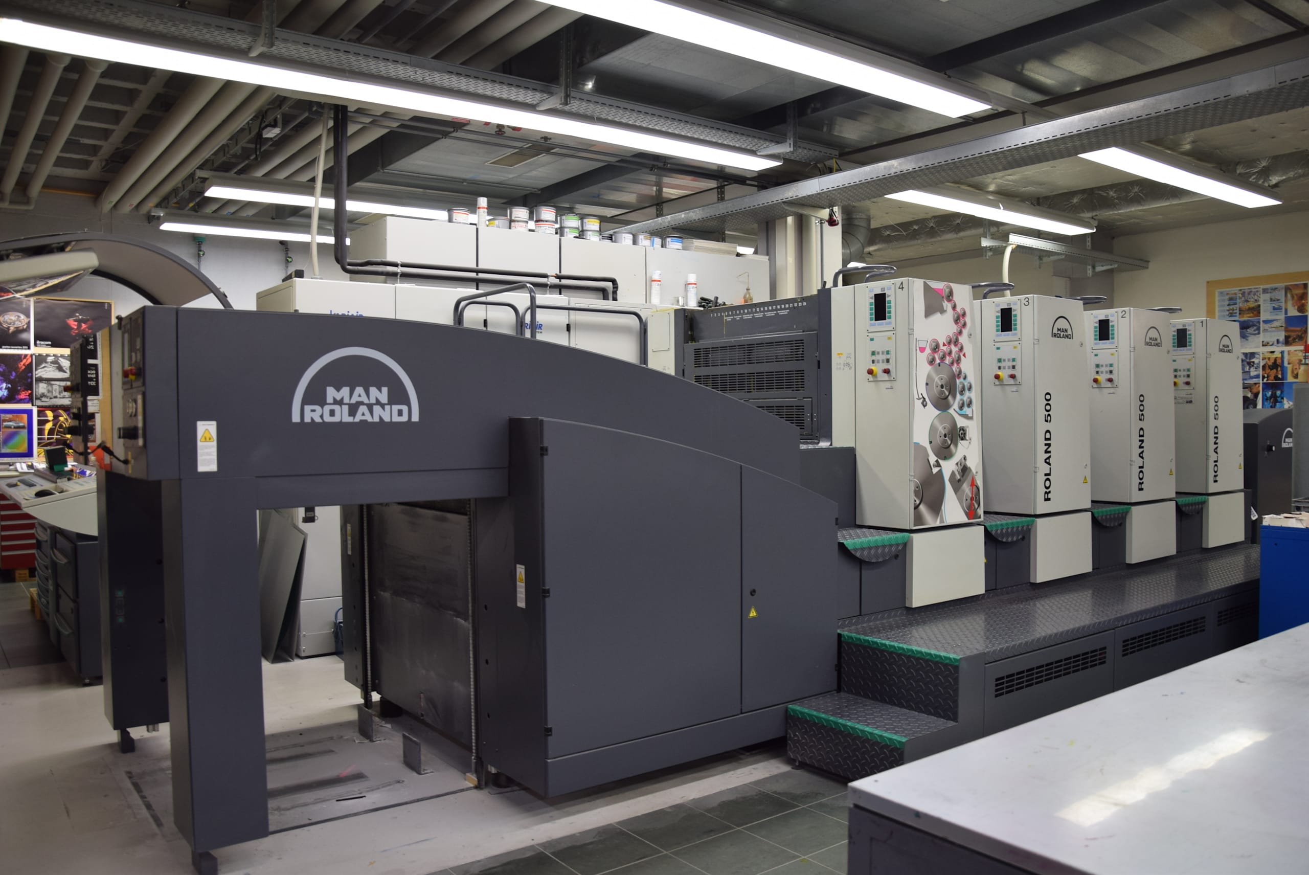 Large offset printer