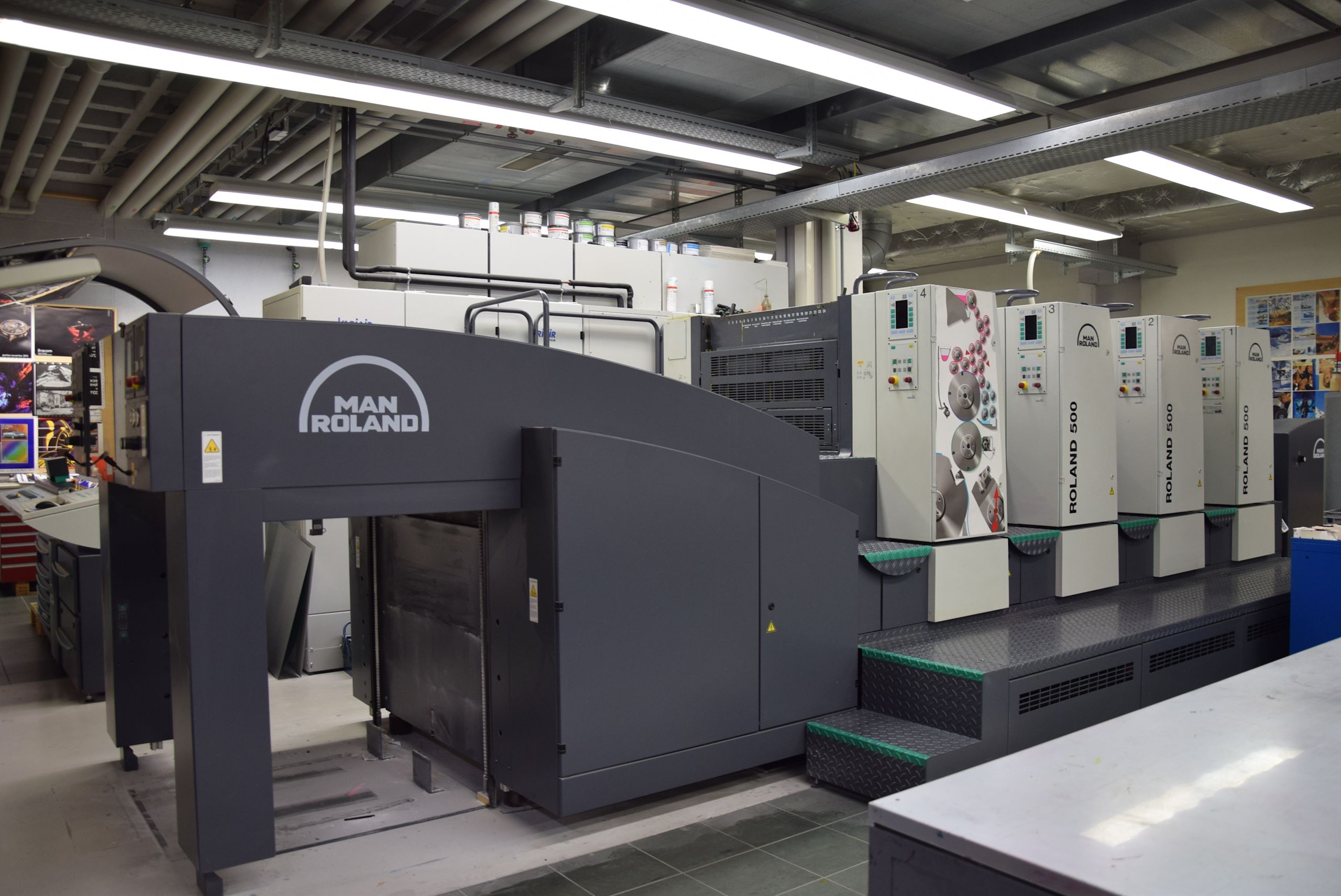 Large offset printer