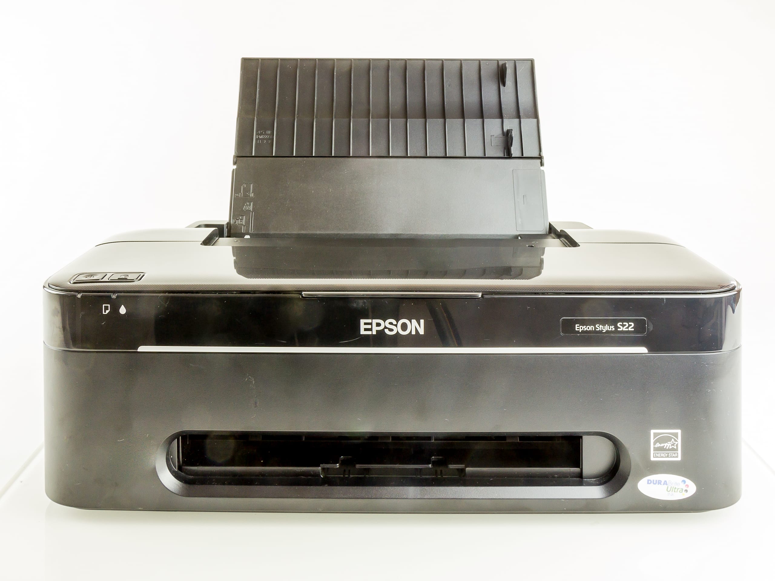 Black Epson Stylus s22 inkjet printer