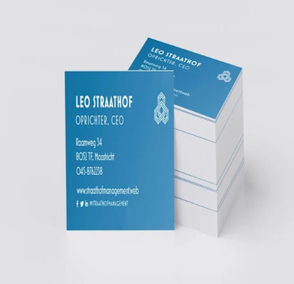 Wat moet er op een visitekaartje staan