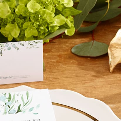 wedding place card idea