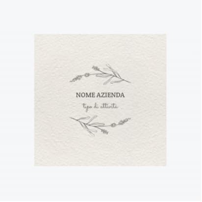 modelli biglietti da visita quadrati