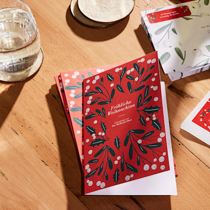 Geschäftliche Weihnachtskarten