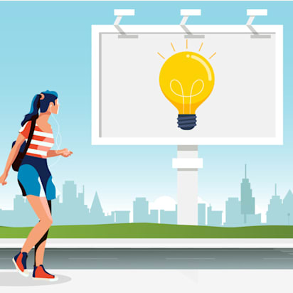 Advertising design ideas