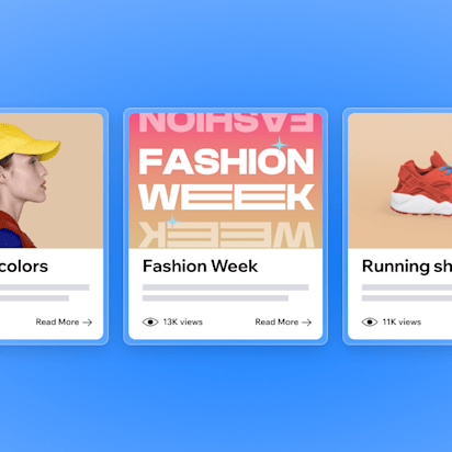 Wix small business blog templates