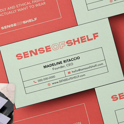 business card trends collage