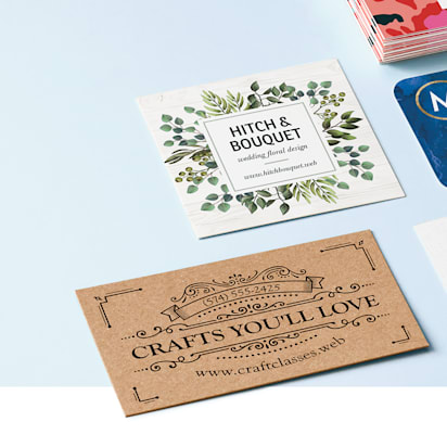 The 12 best color combinations for business cards