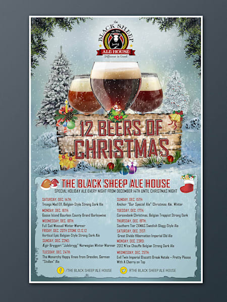 Christmas flyer design