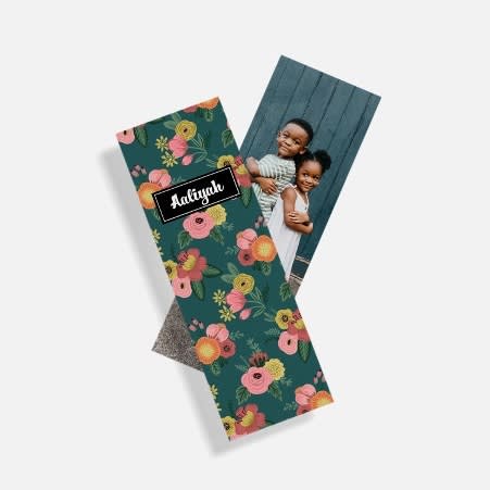 Custom bookmarks gift idea for book lovers