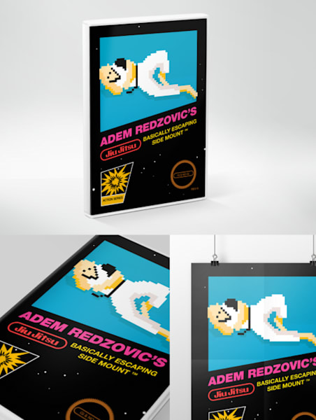 Jiu Jitsu Poster Mockup