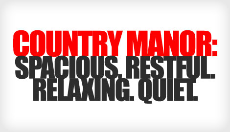 red and black impact text