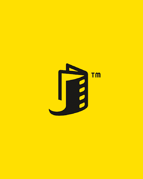 Piercing Canary color trend logo design with black graphic
