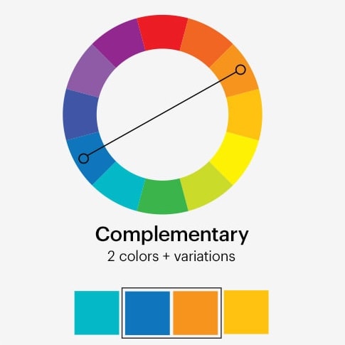 Complementary color scheme