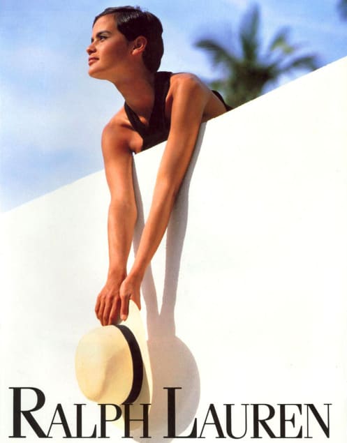 Publicité Ralph Lauren des années 90