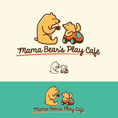 Mama Bear&rsquo;s Play Cafe Logo