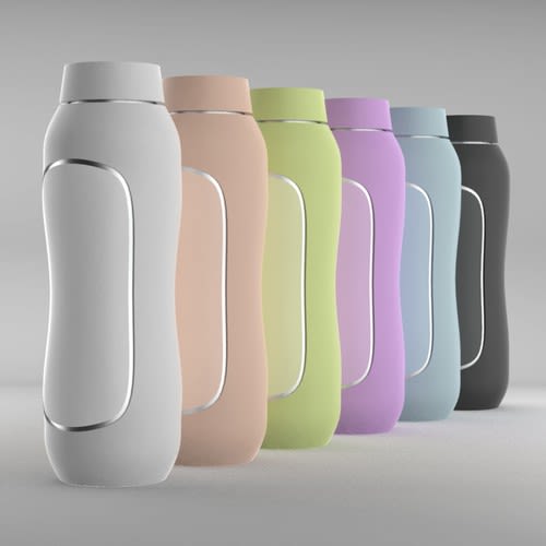 A sleek, eco-friendly and reusable water bottle design.