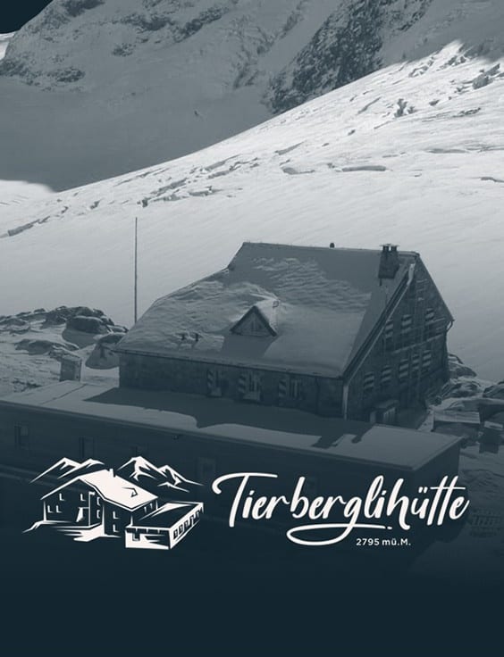 business card, logo and photo of hotel