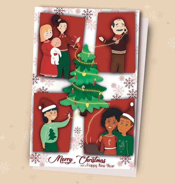 Fun family Christmas cards