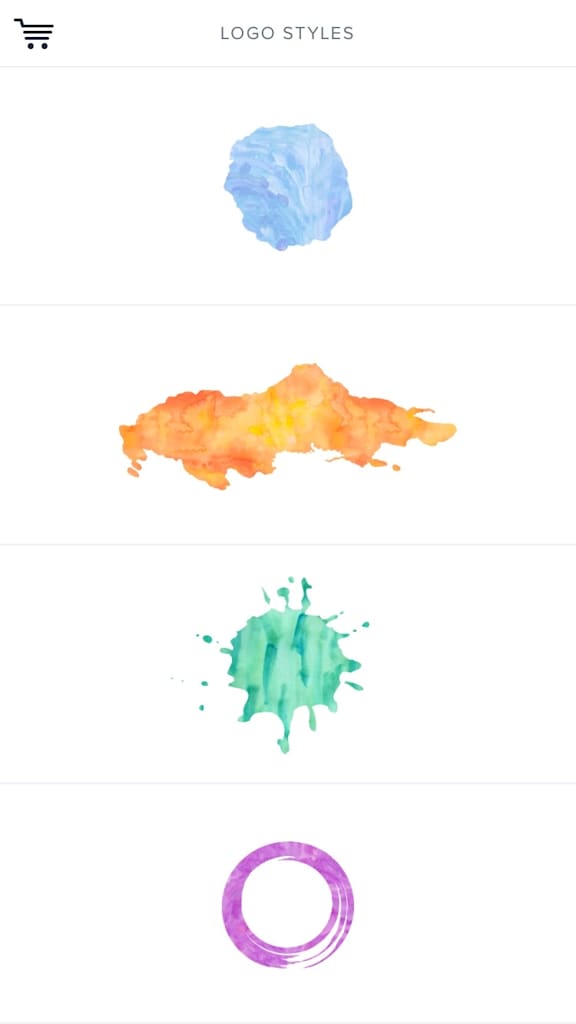 Watercolor Logo Maker logo design app
