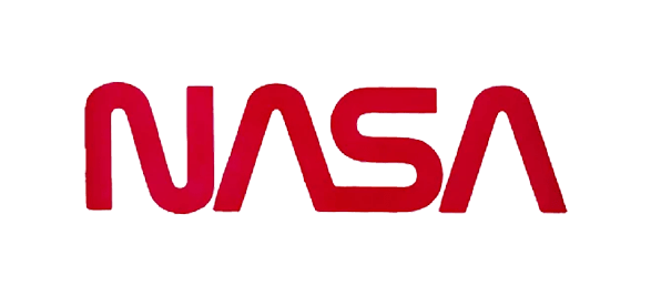 nasa curvy design logo