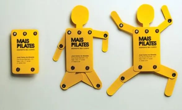 Business card idea for fitness industry