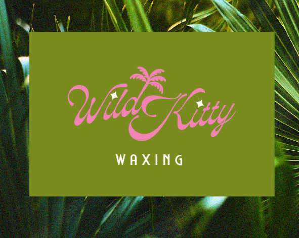 Logo-Design mit dem Grafikdesign-Trend "Rewilding Design" mit Palmenmotiven