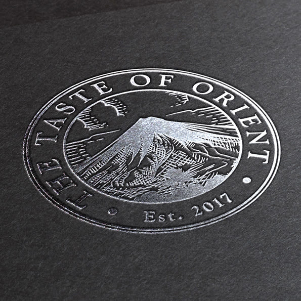 Round logo
