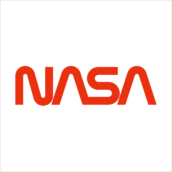 nasa lettermark logo monogram