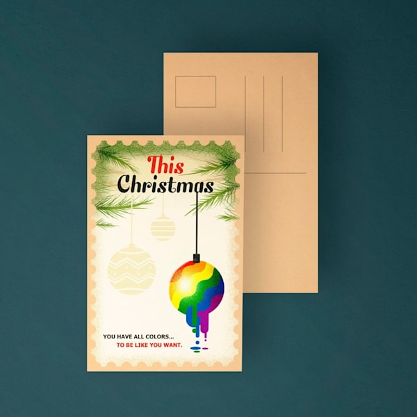 Christmas card with a deeper message