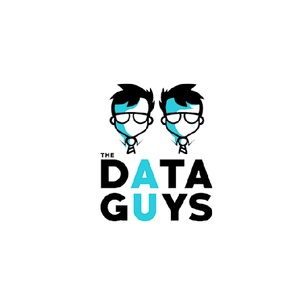 Two scientist mascot logo