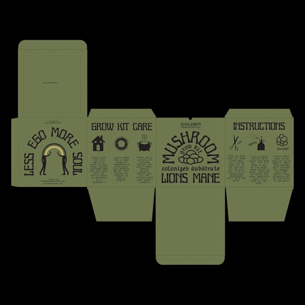 Dark and Mossy color trend 2025 packaging design