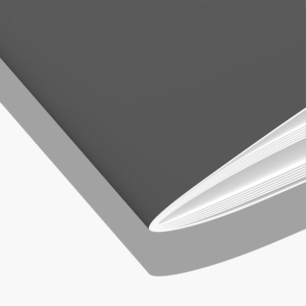 Matte paper for booklet cover