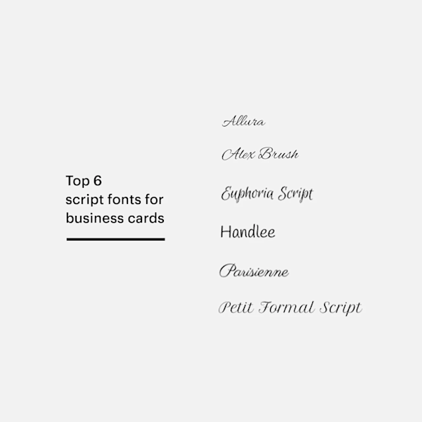 Fonts for Business Cards: Pro Tips and Trends | VistaPrint US Fonts for Business Cards: Pro Tips and Trends | VistaPrint US