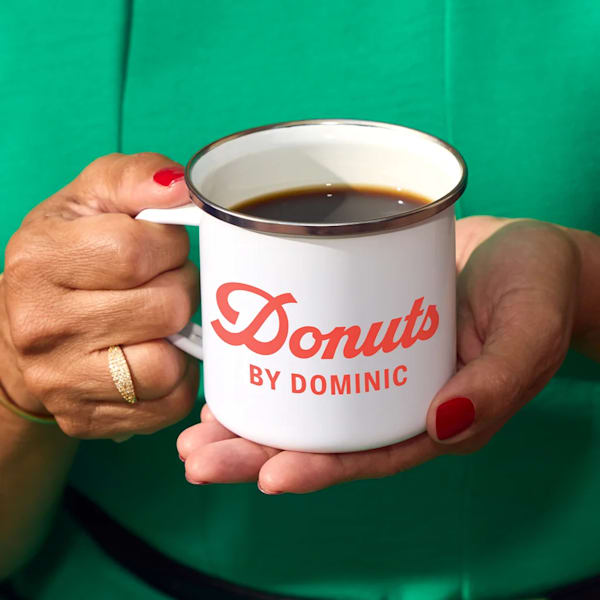 donuts business name on mug