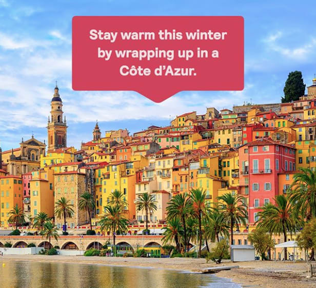 Sky Scanner Instagram Ad