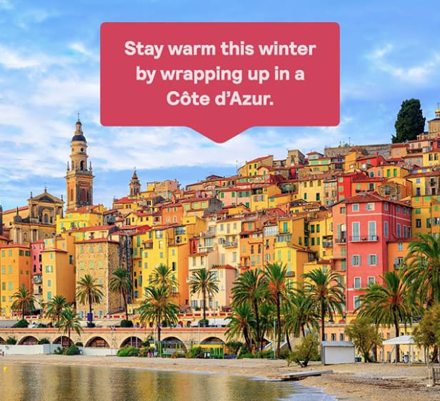 Sky Scanner Instagram Ad