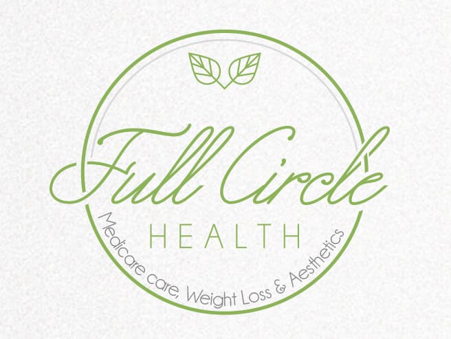 Circular health logo design