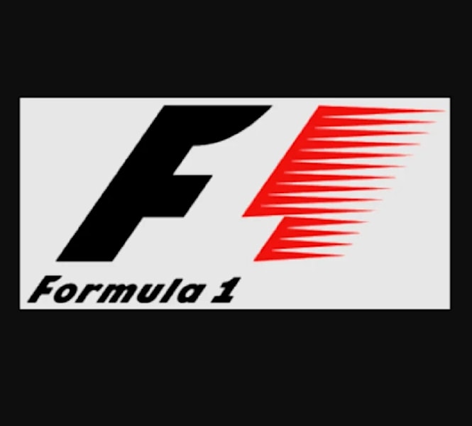 The original F1 logo is one of the most famous logos