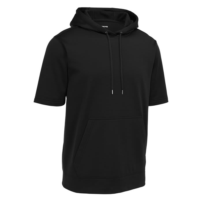 a custom short-sleeve hoodie