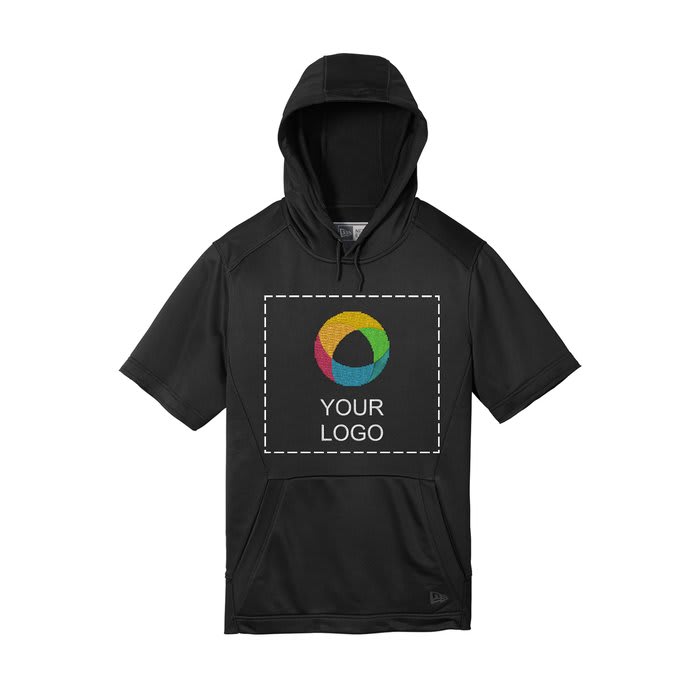 Short-sleeve hoodie