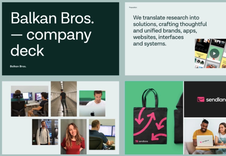 a brand strategy deck