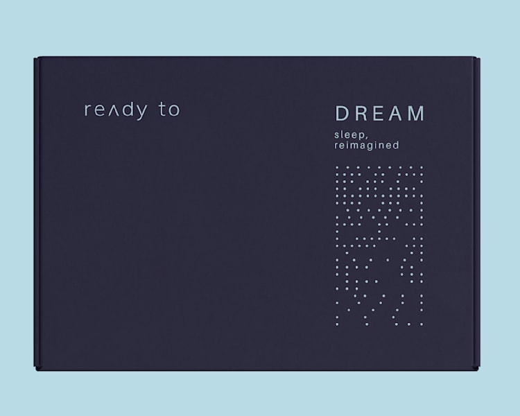 Minimalistisches Branding mit dem Grafikdesign-Trend "Nostalgische Netzwerke" und Retro-Tech-Elementen