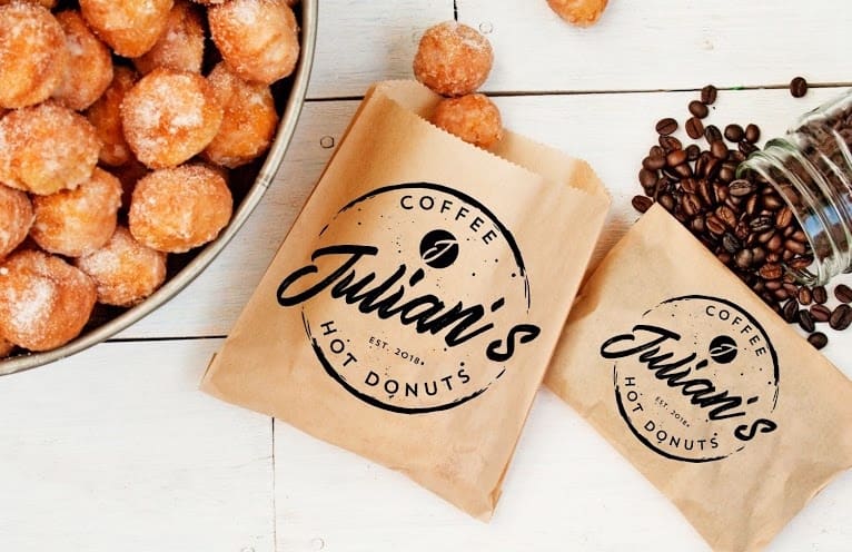 Food branding logo: Julian’s