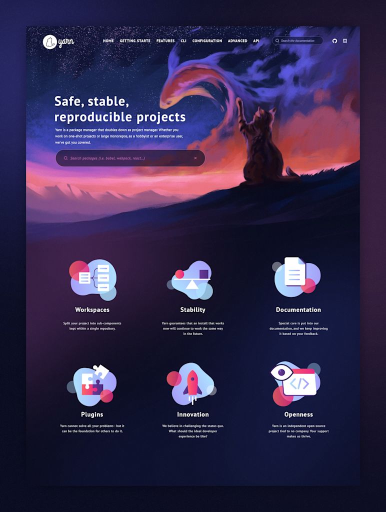 Website redesign project