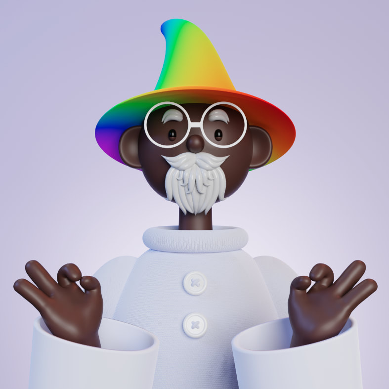 Ein Beispiel für den 2024-Grafikdesign-Trend 3D-Hyperrealismus